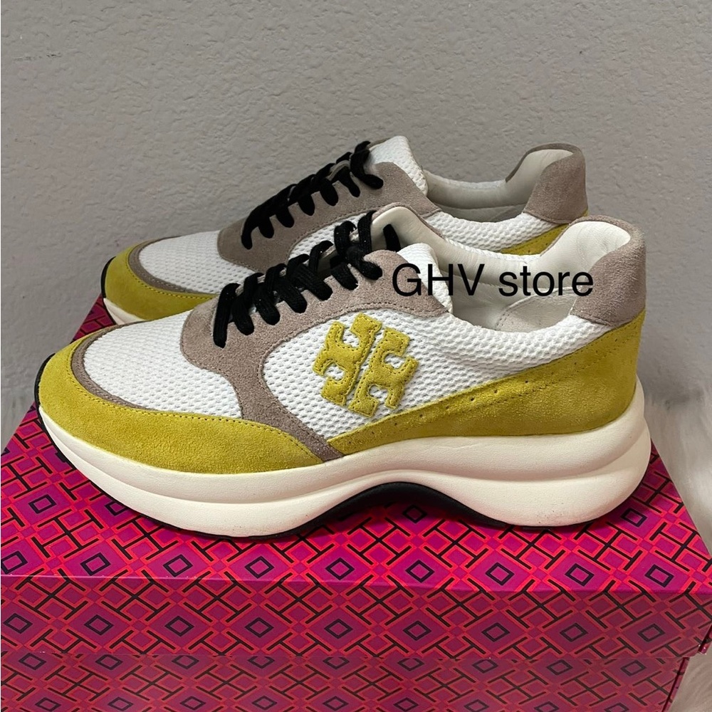 Tory Burch Kick Trainer Fashion Sneaker- Special Deal - Picture 2 of 8